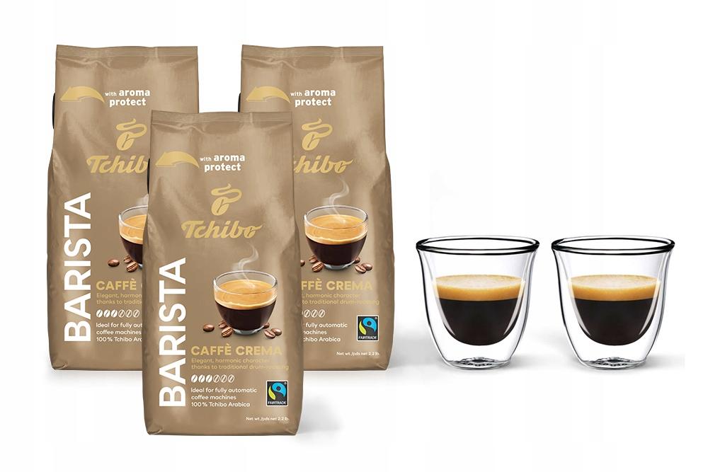 Tchibo Barista Caffè Crema Kawa Ziarnista 1kg Arabika - obrazek 11