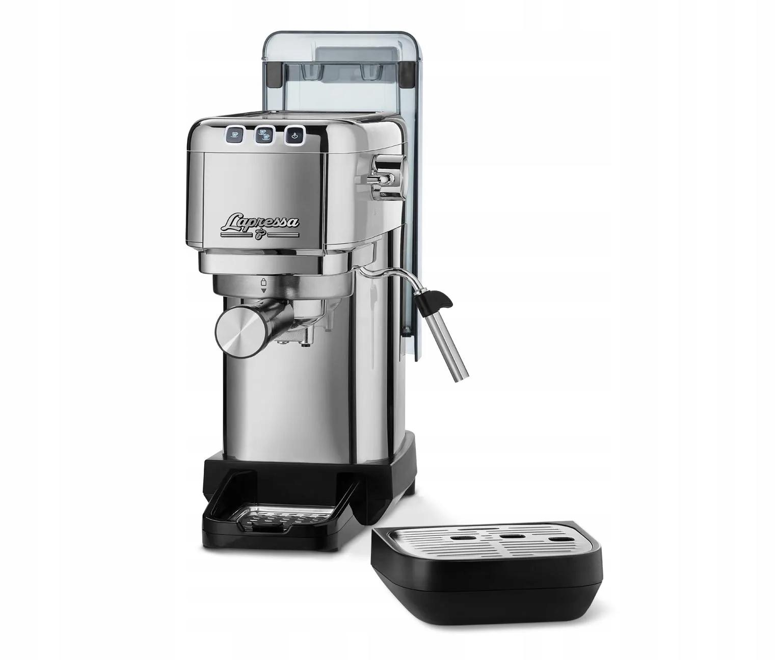 Tchibo LaPressa Ekspres Kolbowy Ciśnieniowy Kolba Srebrny - obrazek 7