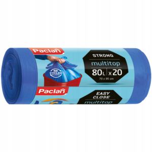 Worki Na 艢mieci MULTITOP PACLAN 80 L - 20szt Mocne