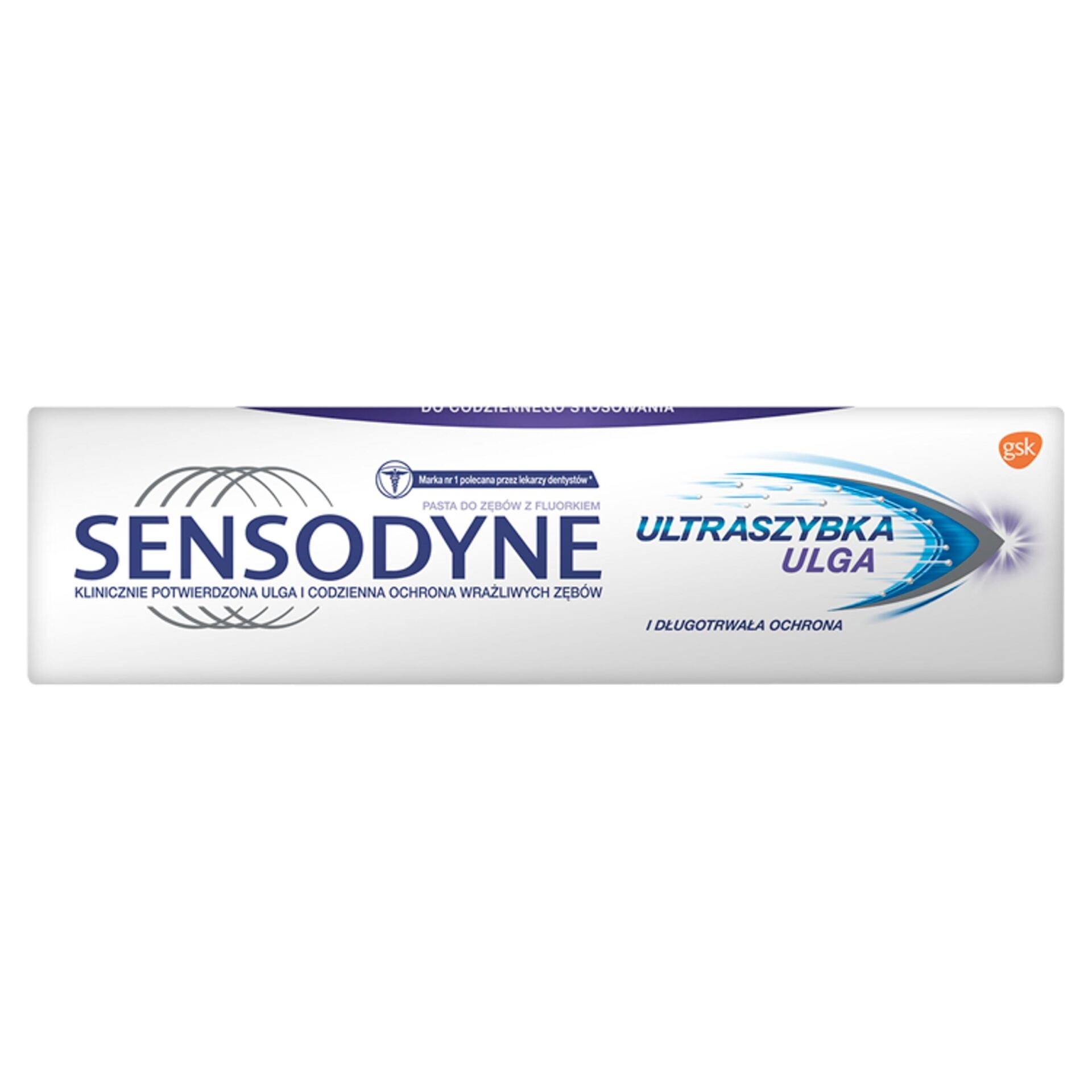 Sensodyne Pasta do zębów wrażliwych Ultraszybka Ulga Whitening 75ml - obrazek 4