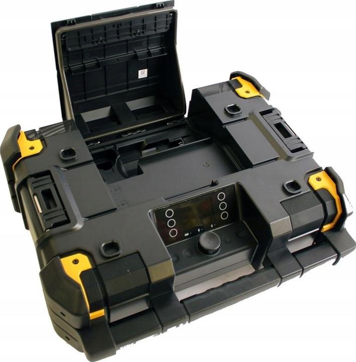 DeWalt Radio budowlane z ładowarką DWST1-81078 TSTAK BLUETOOTH USB AUX - obrazek 3