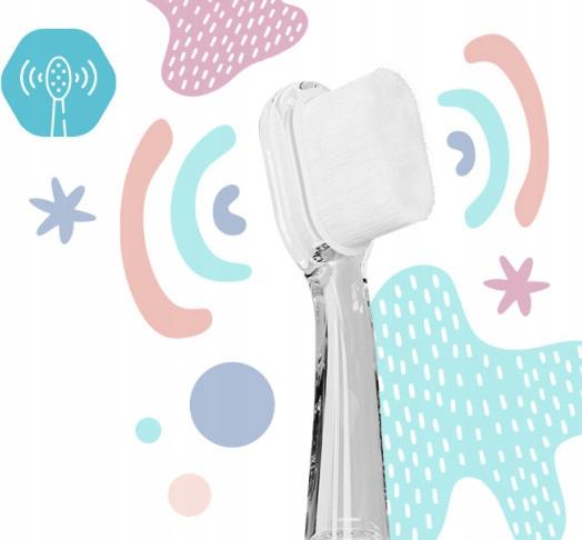 VITAMMY SZCZOTECZKA SONICZNA ELEKTRYCZNA DO ZĘBÓW DLA DZIECI 0-3LAT BUNNY - obrazek 10