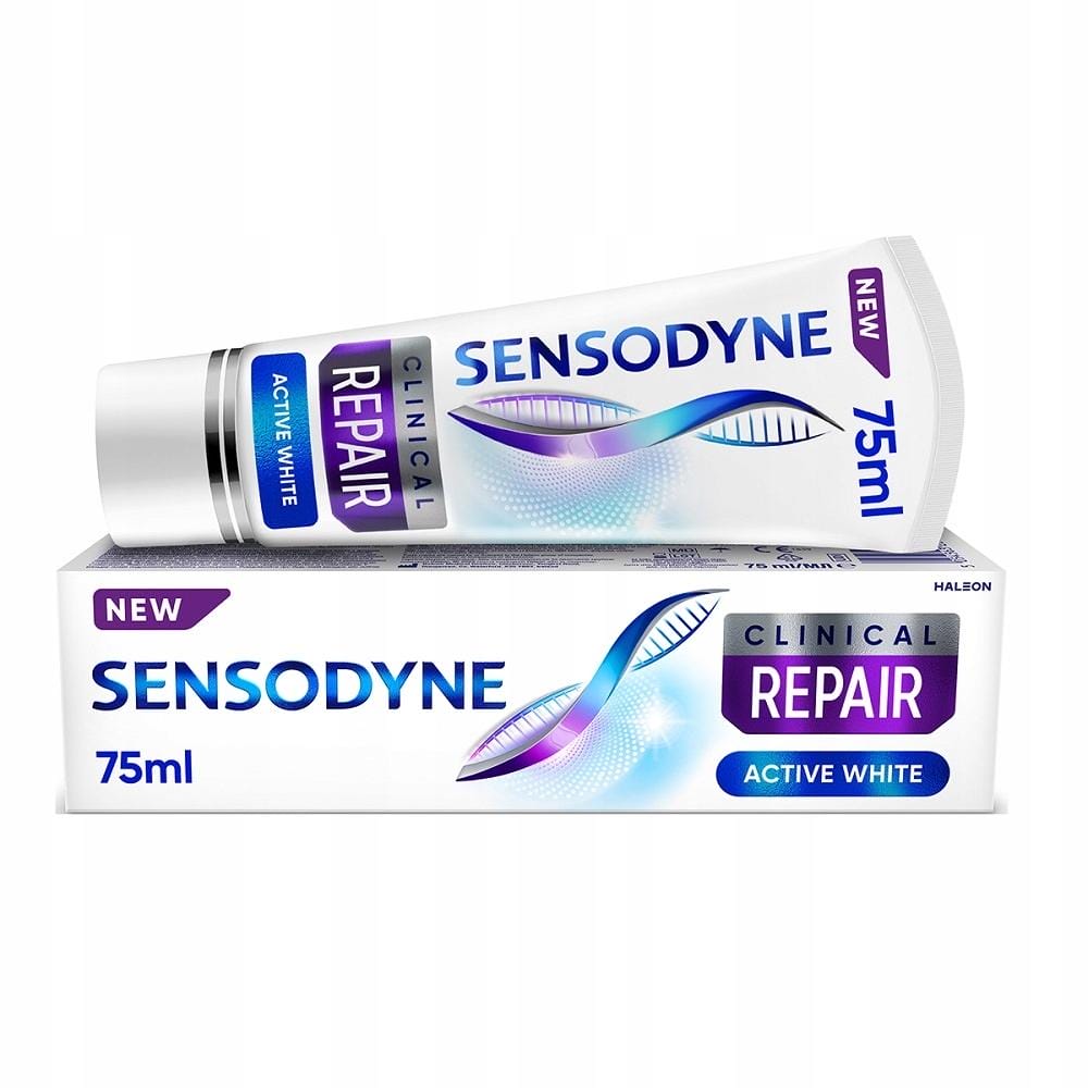 Sensodyne Pasta do zębów Clinical REPAIR Active White wybielanie 75ml - obrazek 8