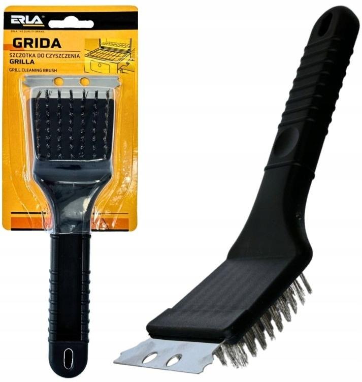 Szczotka do Czyszczenia Grilla Rusztu Skrobak Erla Grida - obrazek 12