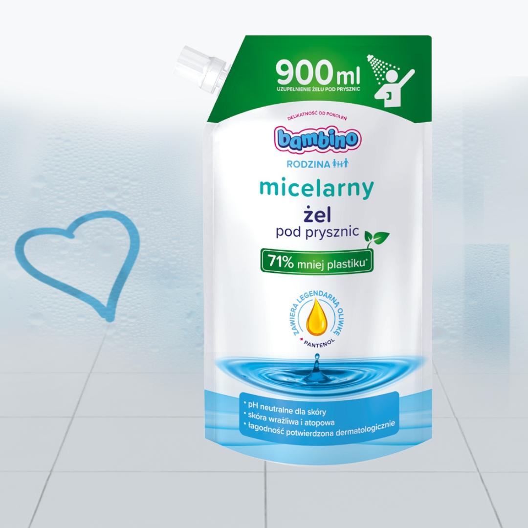 BAMBINO RODZINA ŻEL POD PRYSZNIC MICELARNY 900ML - obrazek 6