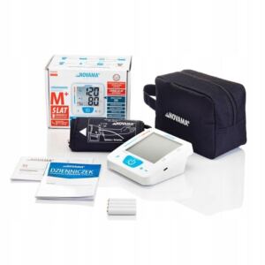 NOVAMA WHITE M+ CIŚNIENIOMIERZ NARAMIENNY WYKRYWA MIGOTANE PRZEDSIONKÓW AF