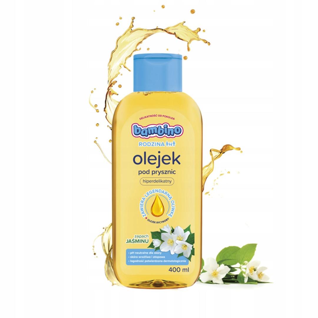 BAMBINO RODZINA Olejek pod prysznic Jaśmin 400ml - obrazek 5