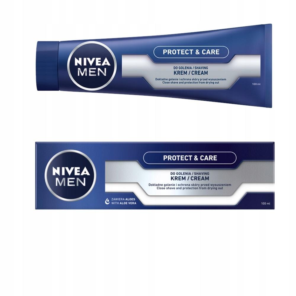 NIVEA MEN Krem do golenia Protect&Care 100ml - obrazek 14