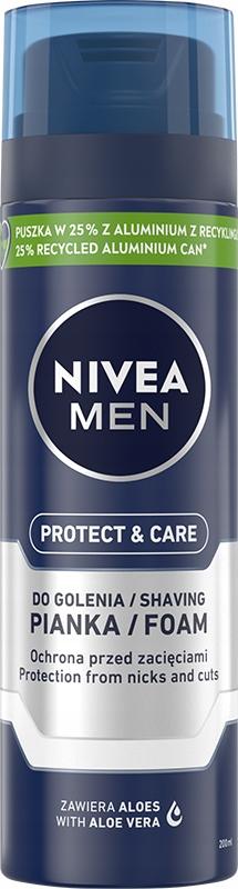 NIVEA MEN Pianka do golenia Protect&Care 200ml