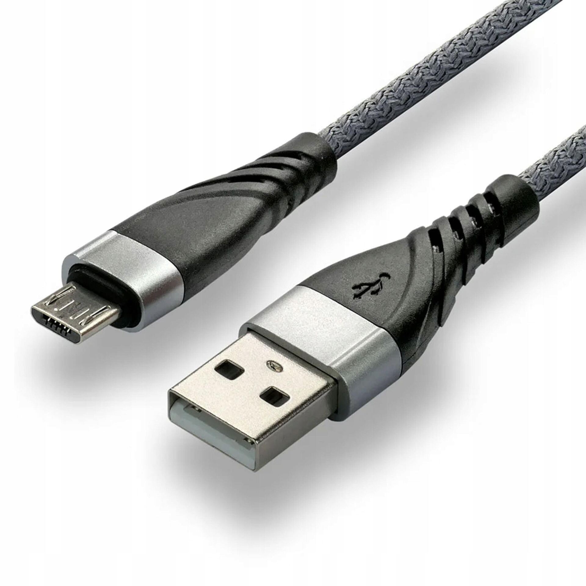 EverActive Kabel do ładowania USB - micro USB CBB-1MG 1m 2,4A - obrazek 2