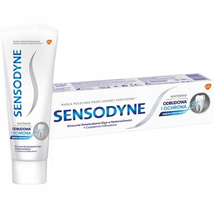 Sensodyne Pasta do zębów Odbudowa i Ochrona miętowa ochrona szkliwa 75ml - obrazek 13