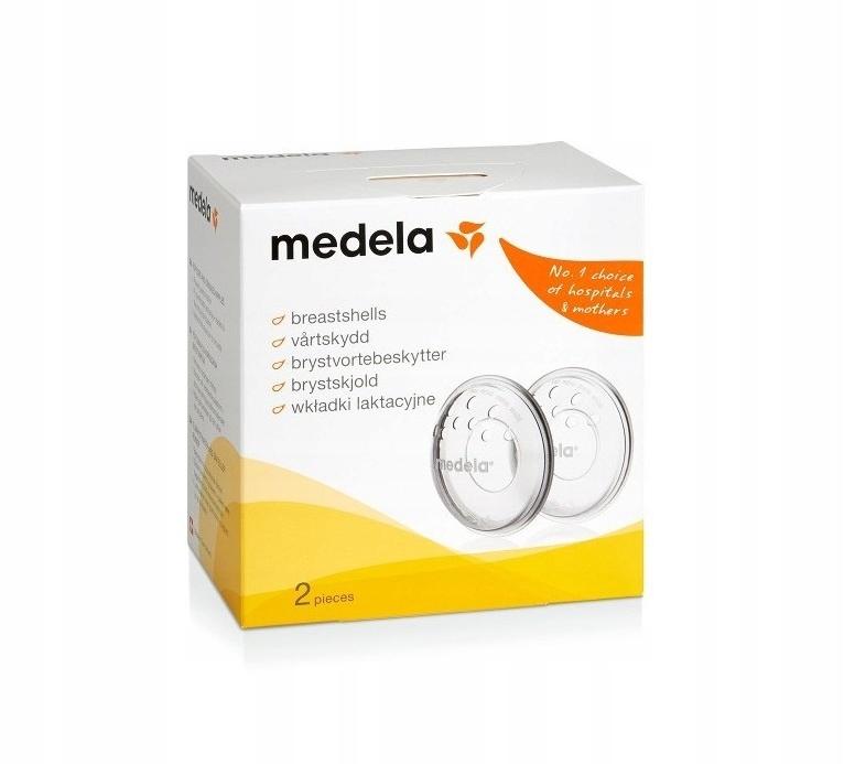 MEDELA Silikonowe Osłonki nakładki na piersi ochronne oddychające 2szt. - obrazek 7