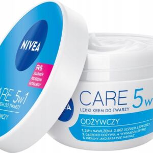 NIVEA CARE 5W1 ODŻYWCZY LEKKI KREM DO TWARZY 100 ml