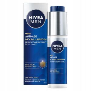 NIVEA MEN HYALURON Przeciwzmarszczkowy Żel do twarzy, 50 ml