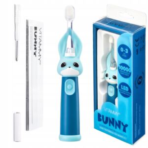Vitammy SZCZOTECZKA SONICZNA ELEKTRYCZNA DO ZĘBÓW DZIECI 0-3LAT ŚWIATŁO LED