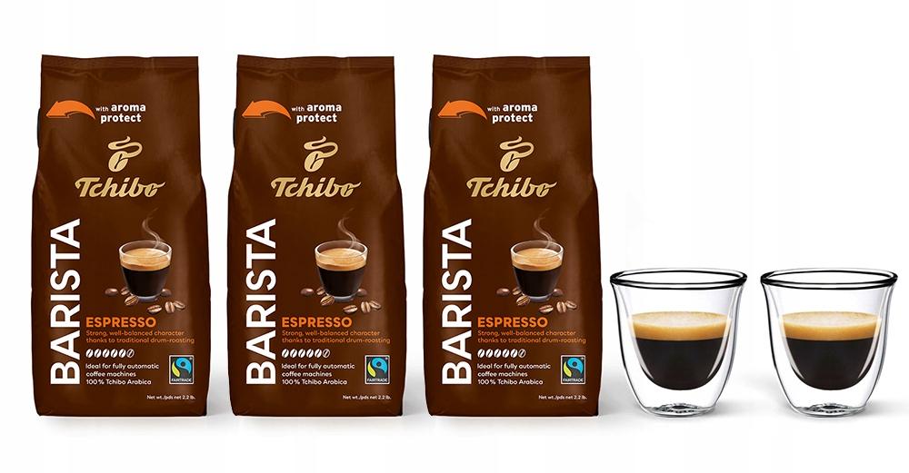 Tchibo Barista Espresso Kawa Ziarnista 1kg Arabika - obrazek 9