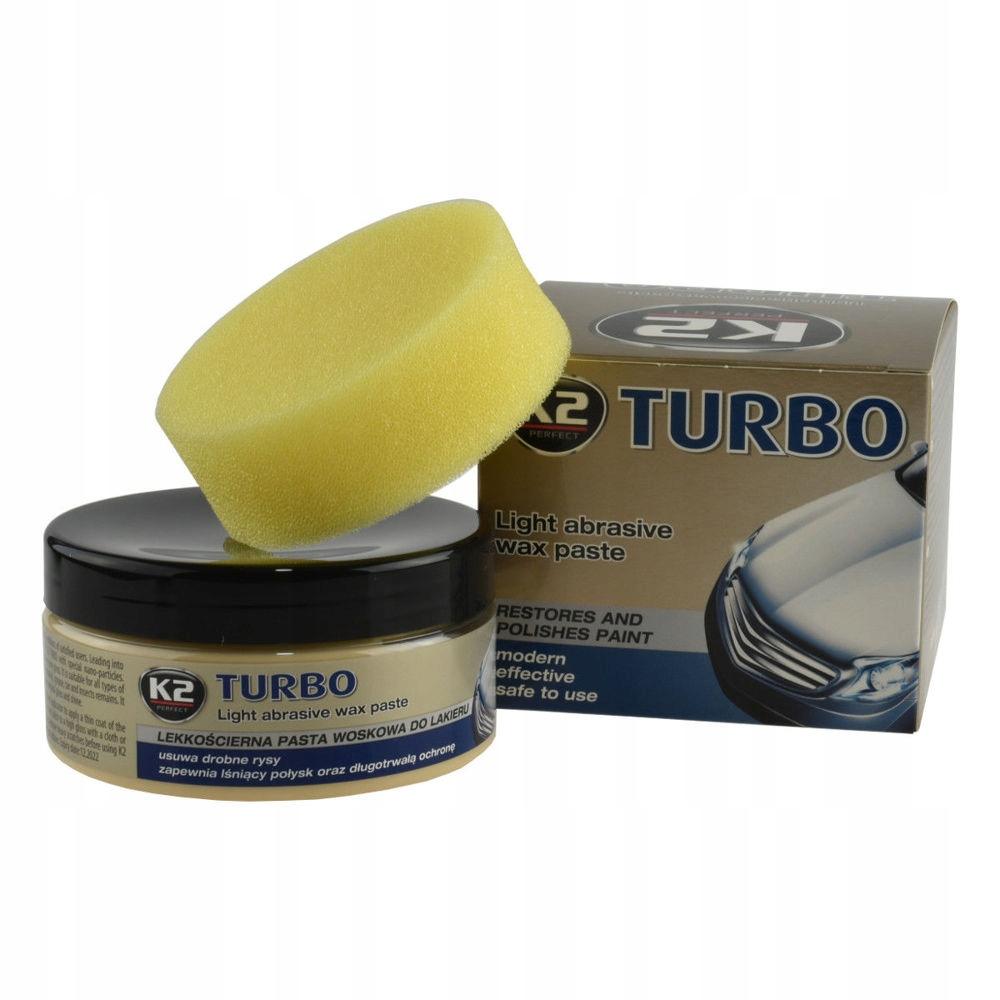 K2 Turbo Pasta do Polerowania Lakieru Samochodu Turbo 250g K004 - obrazek 9