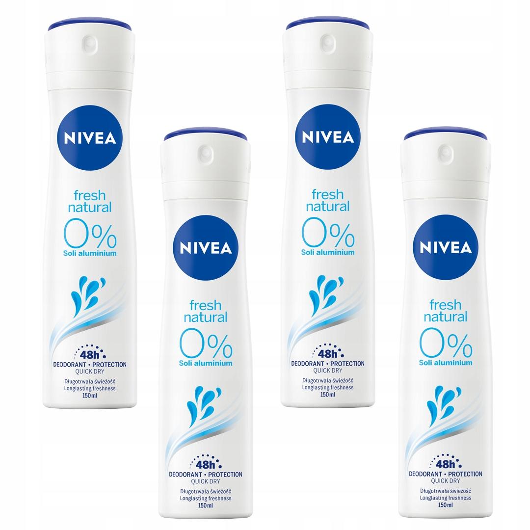NIVEA FRESH NATURAL DEZODORANT W SPRAYU 150 ml - obrazek 9