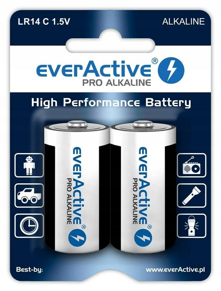 EverActive Pro Alkaline LR14 2BL - obrazek 3