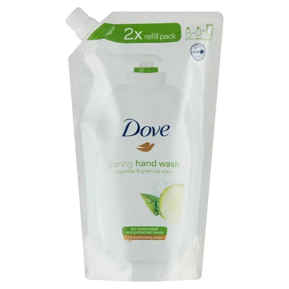 Dove Nawilżające Mydło do Rąk w Płynie Ogórek i Zielona Herbata Zapas 500ml - obrazek 9