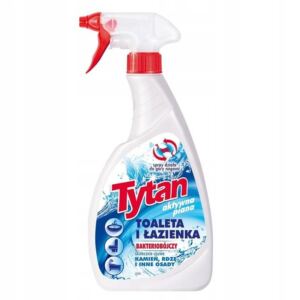 Tytan P艂yn do Mycia Toalety WC Bakteriob贸jczy Spray 500g
