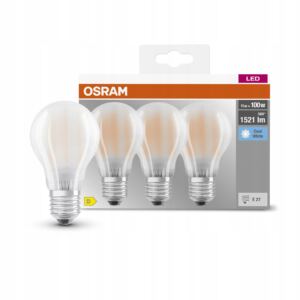 OSRAM 呕ar贸wka LED E27 11W = 100W 4000K FILAMENT x3