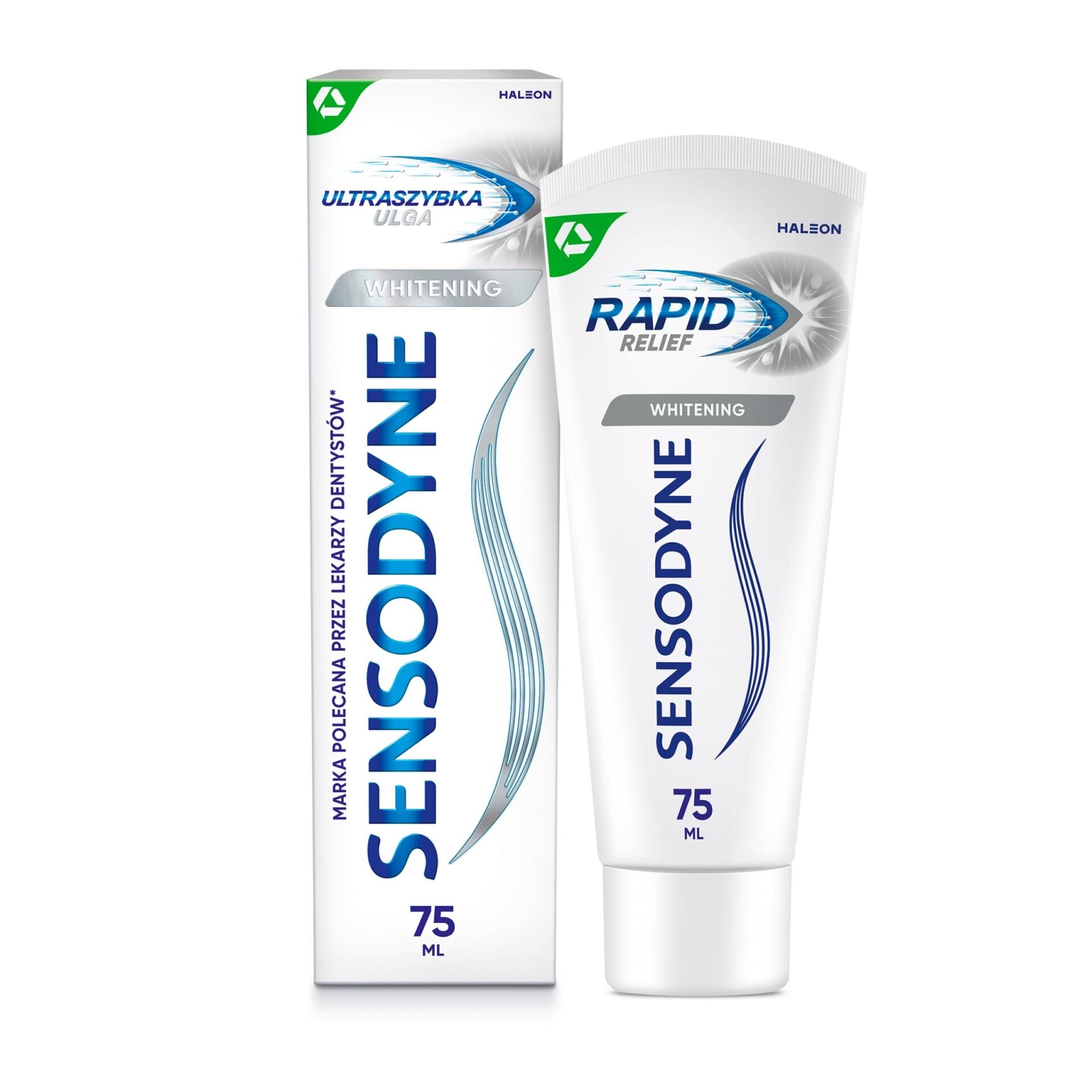 SENSODYNE Pasta do zębów Ultraszybka Ulga Whitening 75ml - obrazek 8
