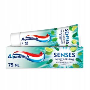 AQUAFRESH Senses Toothpaste Pasta do zębów z fluorkiem 75ml MINT