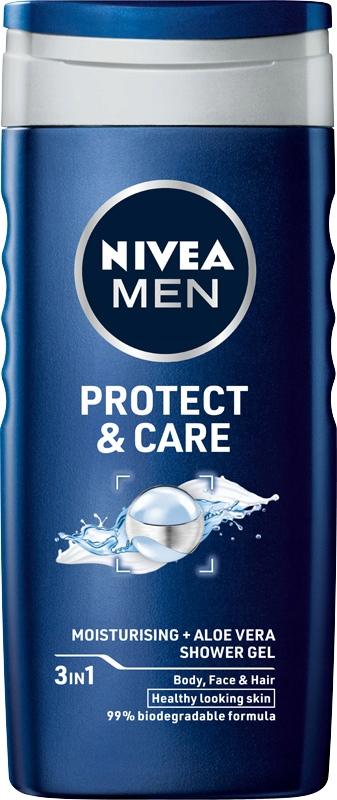 NIVEA MEN Żel pod prysznic Protect&Care 250ml