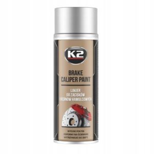 K2 BRAKE CALIPER LAKIER PAINT DO ZACISKÓW HAMULCOWYCH SREBRNY 400ml L346SR