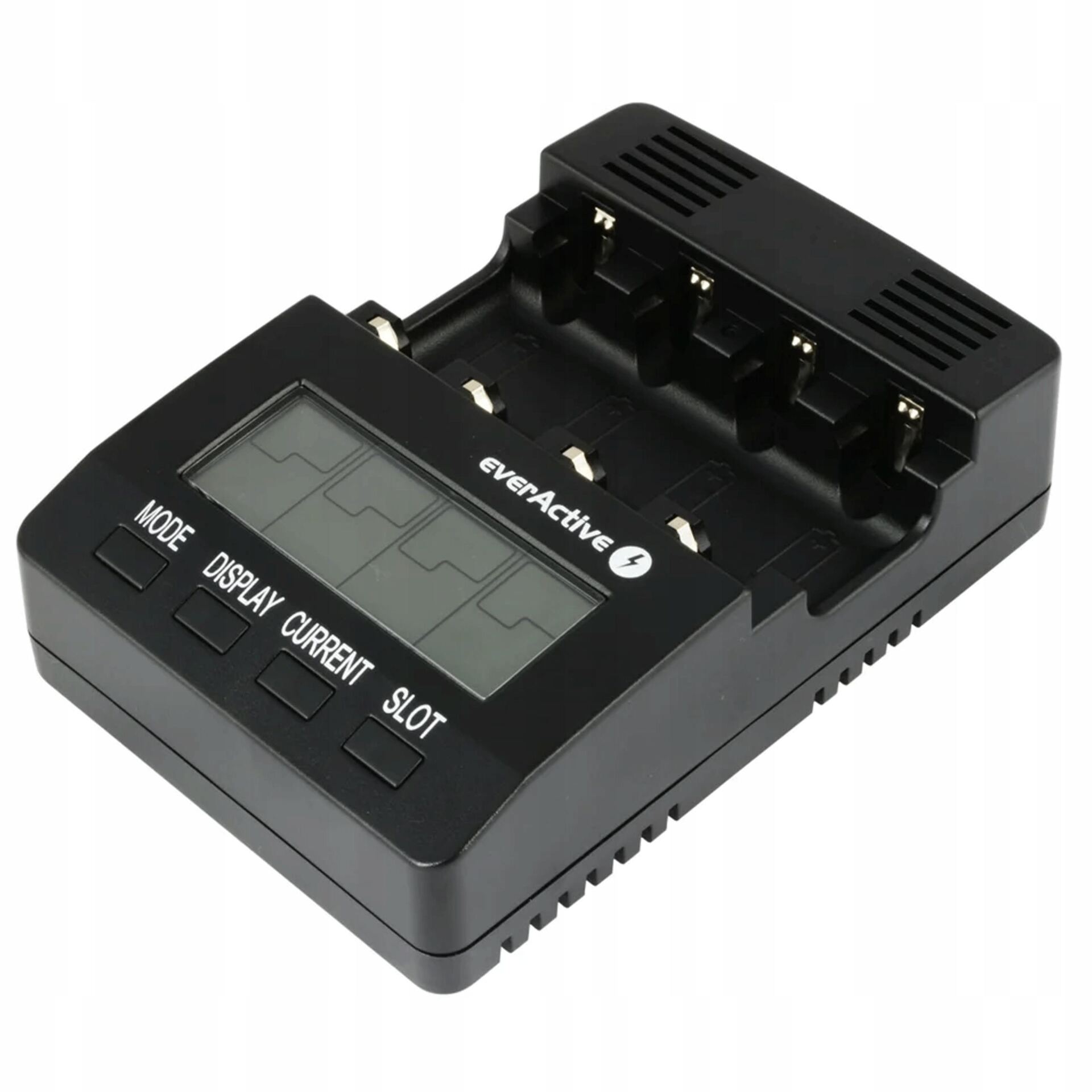 EverActive Ładowarka do akumulatorów AA AAA z wyświetlaczem NC-3000 - obrazek 2