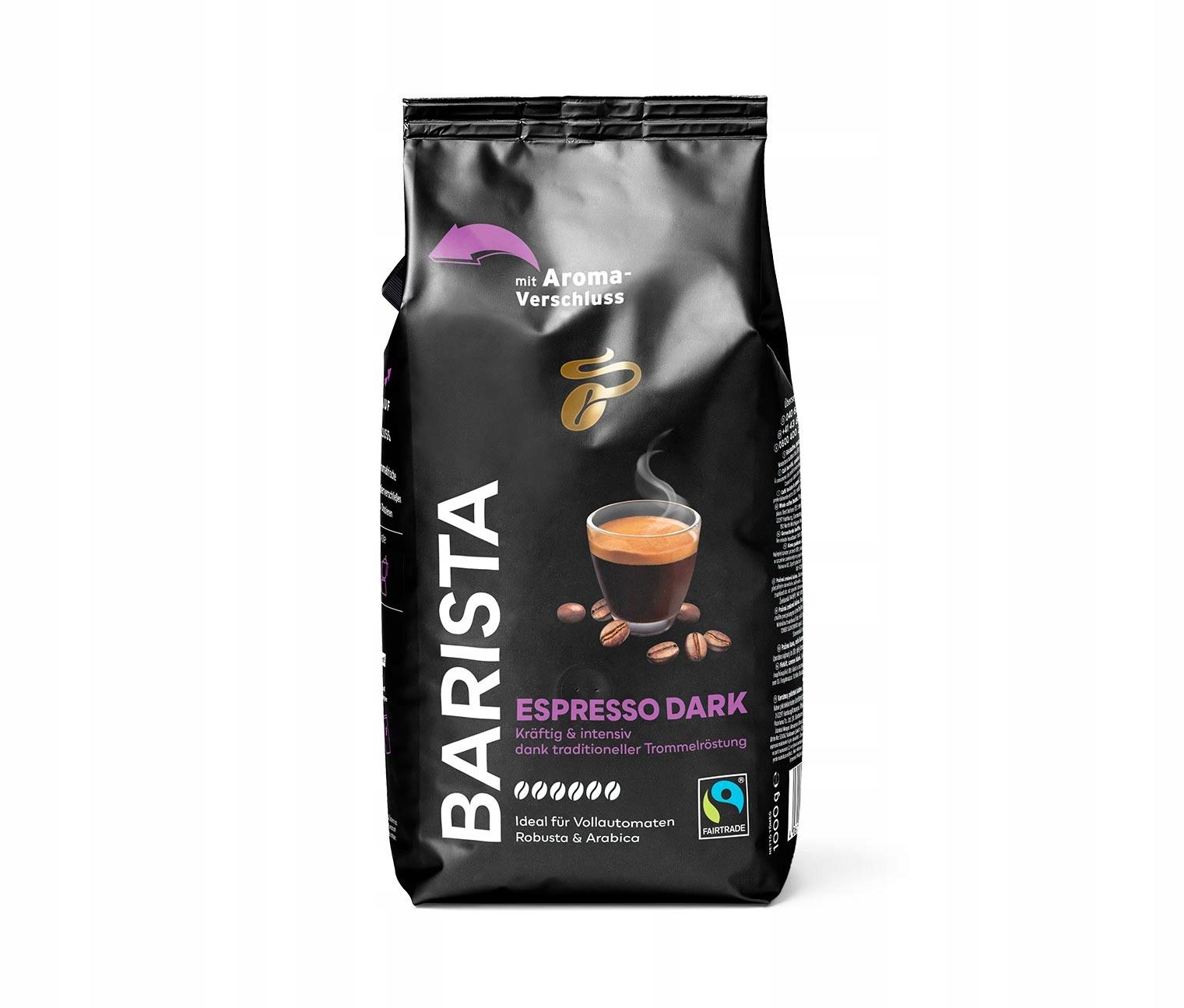 Tchibo Kawa Ziarnista Barista Espresso DARK 1kg - obrazek 6