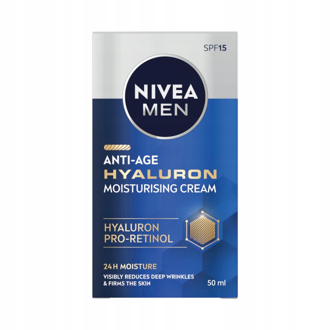 NIVEA MEN KREM PRZECIWZMARSZCZKOWY HYALURON 50 ML - obrazek 13