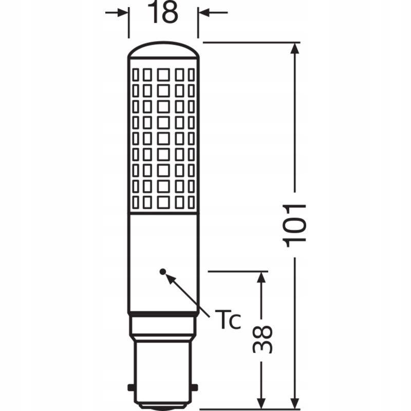 OSRAM Żarówka LED B15d 9W = 75W 1055lm 2700K Ciepła Ściemnialna 320° - obrazek 4