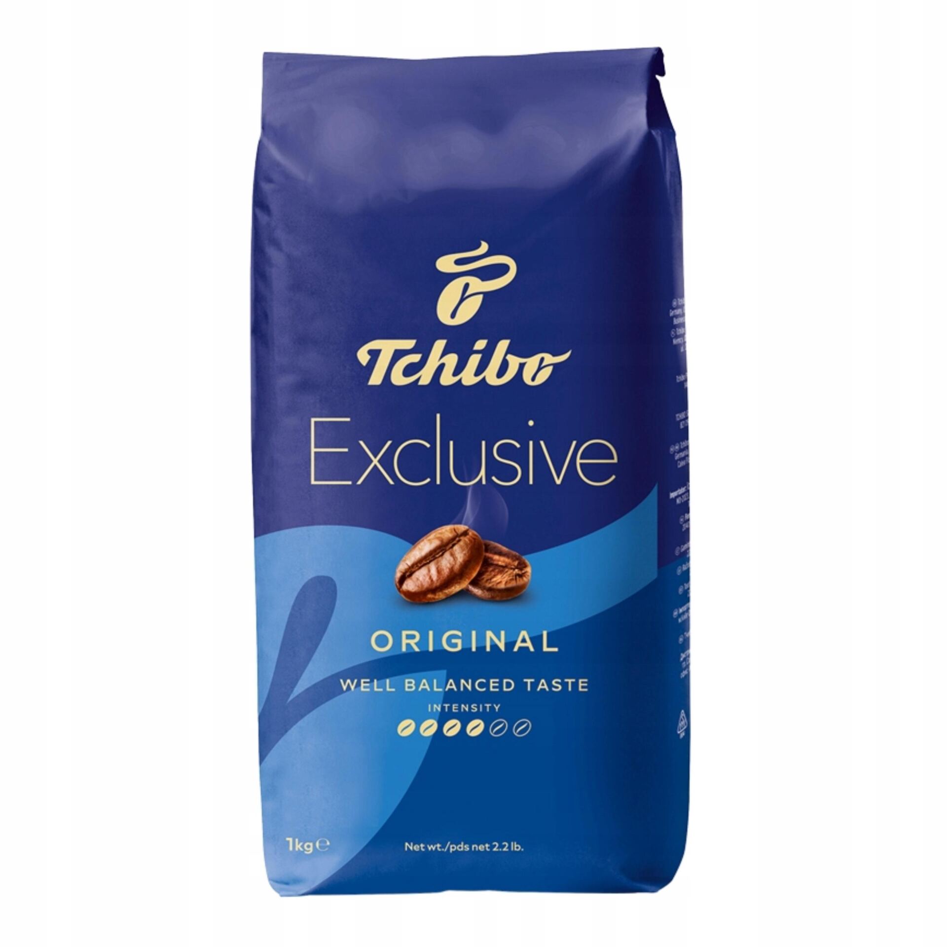 Tchibo Exclusive Kawa ziarnista Exclusive 1kg Arabika Robusta