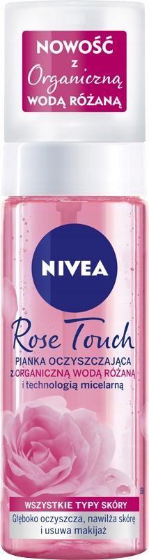 NIVEA Pianka mus do mycia twarzy Rose Touch 150ml