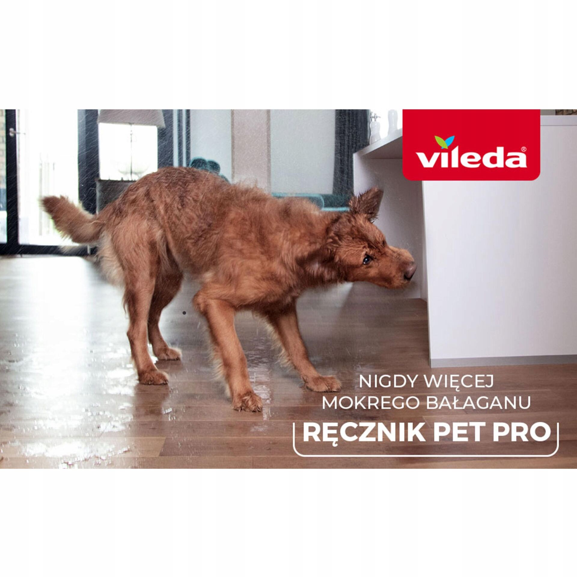 Ręcznik z mikrofibry dla zwierząt Vileda Pet Pro XL - obrazek 2