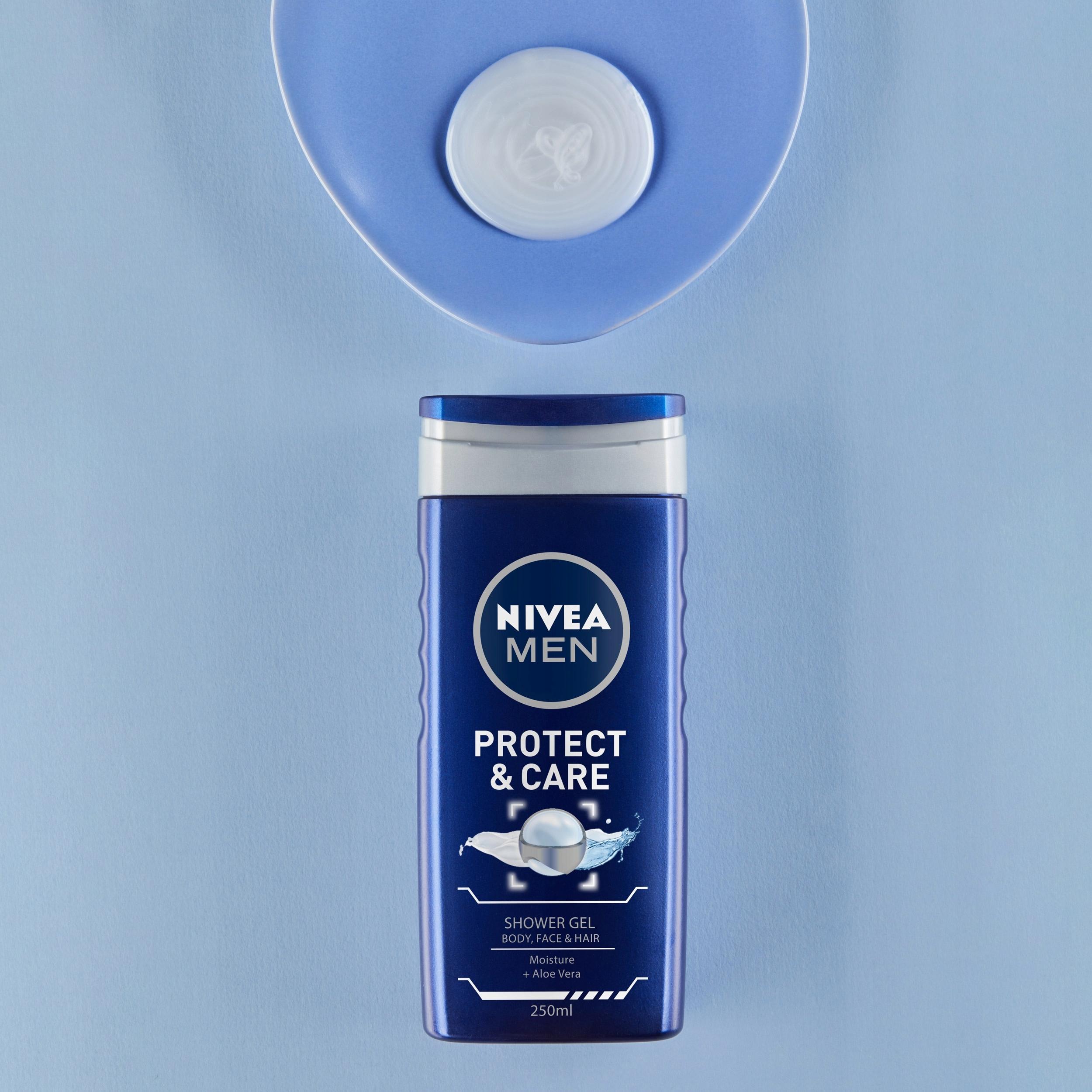 NIVEA PIELĘGNUJĄCY ŻEL POD PRYSZNIC PROTECT & CARE 500 ML - obrazek 6