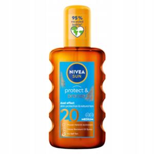 NIVEA SUN Protect&Bronze olejek w spray'u aktywujący opaleniznę SPF20 200ml