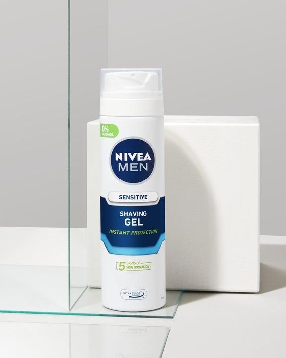 NIVEA Men Łagodzący żel do golenia Sensitive 20 0ml - obrazek 10