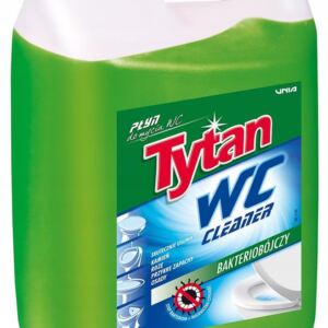 Tytan P艂yn do Mycia WC Bakteriob贸jczy Zielony 5L Zapas