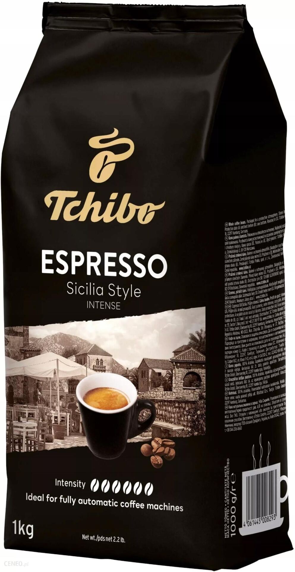 Tchibo Sicilia Kawa Ziarnista 1kg Arabika Robusta - obrazek 11