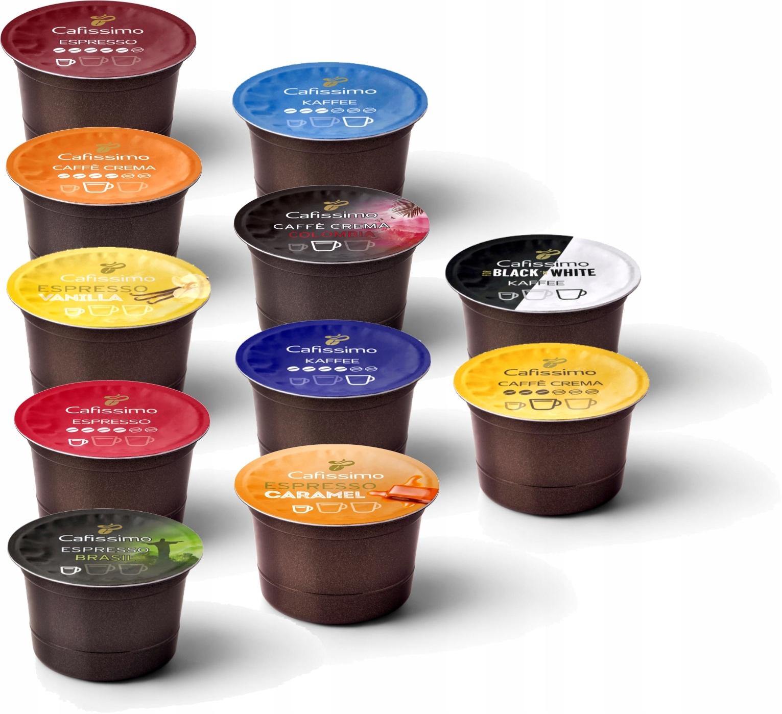 Tchibo Kawa Cafissimo Caffe Crema Kraftig Intense 10 Kapsułek - obrazek 7