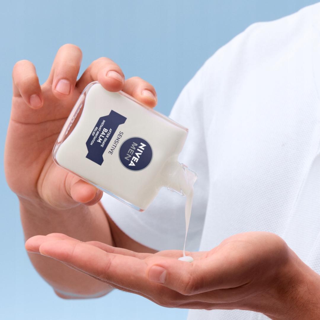 NIVEA MEN Łagodzący balsam po goleniu Sensitive 100 ml - obrazek 3