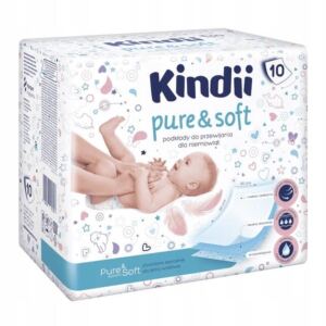 KINDII PURE&SOFT podkłady dla niemowląt 60x60