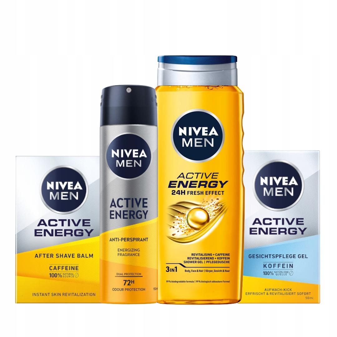 NIVEA MEN Żel pod prysznic Active Energy 500 ml - obrazek 9
