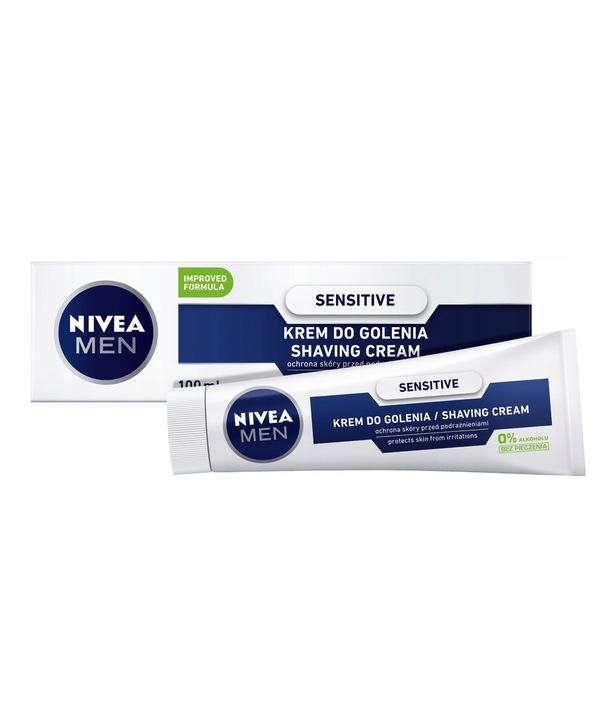 NIVEA MEN ŁAGODZĄCY KREM DO GOLENIA SENSITIVE 100 ml