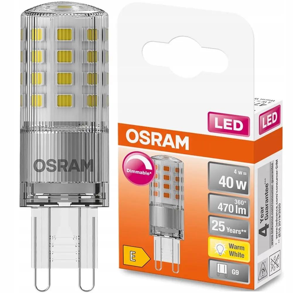 OSRAM Żarówka LED G9 MINI 4,4W=40W 2700K Ściemnialna - obrazek 6