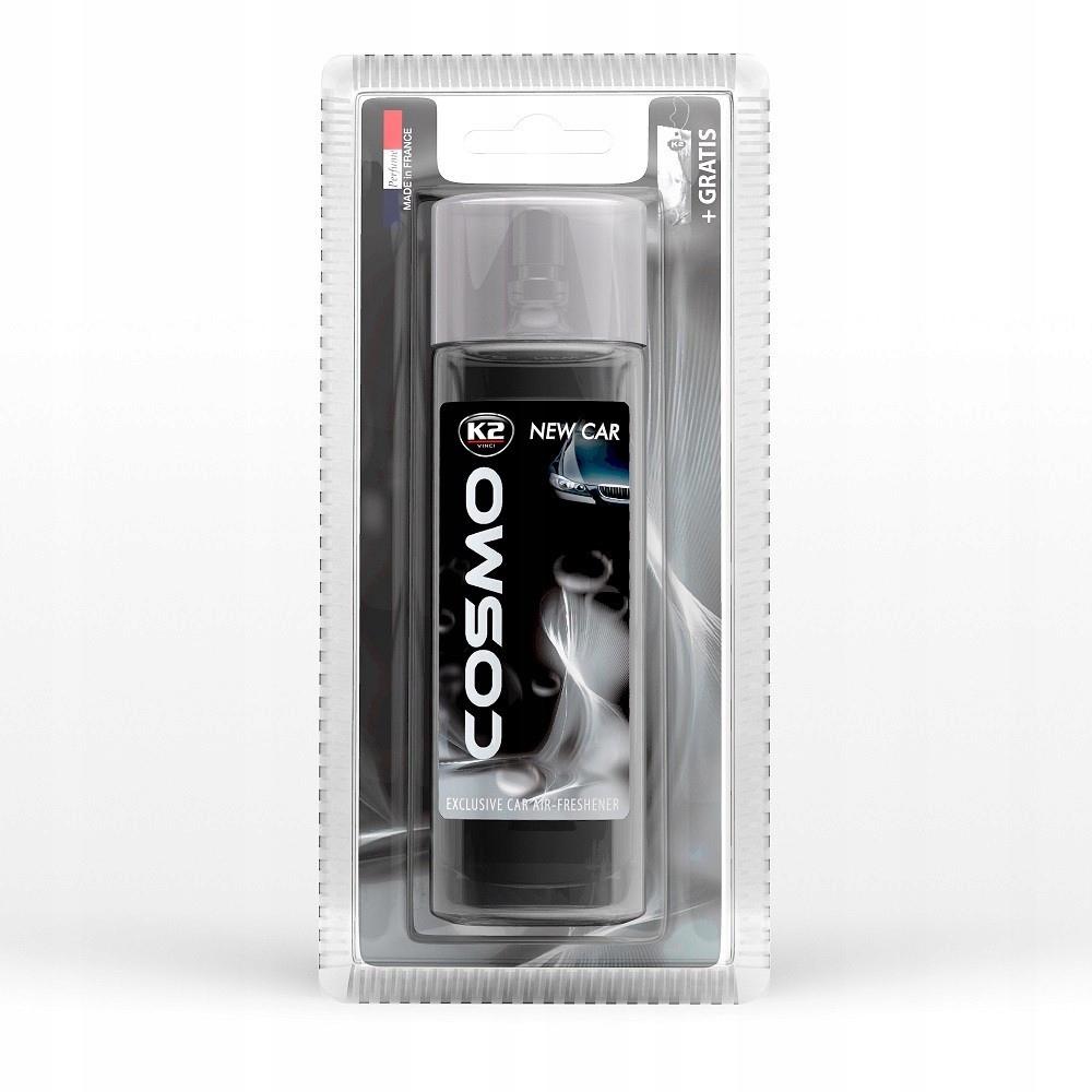 K2 V203 Cosmo New Car Zapach do Samochodu Auta 50ml Atomizer + Zawieszka - obrazek 7