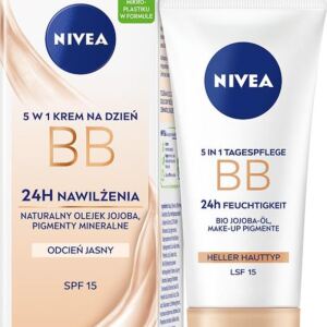 NIVEA 5w1 Krem BB na Dzień - Jasny, 50 ml